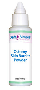 Safe n' Simple Skin Barrier Powder 1 oz or 5 oz Bottle